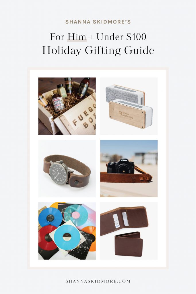 2018 Gift Guide | Gifts for him under $100