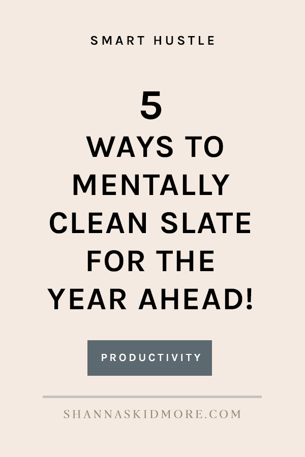 How to decrease clutter for more productivity as you head into the New Year. | Shanna Skidmore #productivity #theblueprintmodel