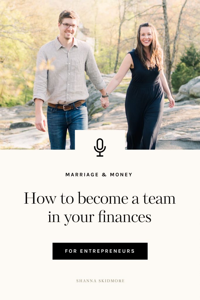 How to become a team in your finances! | Shanna Skidmore #personalfinance #money #marriage