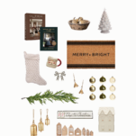 Classic Christmas Home Decor Collage