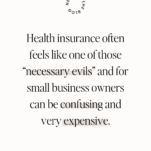 "Health insurance often feels like one of those “necessary evils” and for small business owners can be confusing and very expensive." - Shanna Skidmore on Christian Healthcare Minsitries review