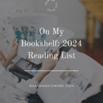 photo of couple reading newspaper with caption: 2024 reading list