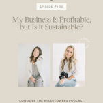 Photo of Katie Lamb and Shanna Skidmore with caption: My Business Is Profitable, but Is It Sustainable?