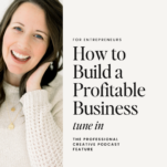 Photo of Shanna Skidmore with caption How to Build a Profitable Business