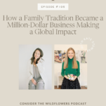 Photo of Shanna Skidmore and Kate Stewart holding Bauble Stockings with caption: How A Family Tradition Became a Million-Dollar Business Making a Global Impact