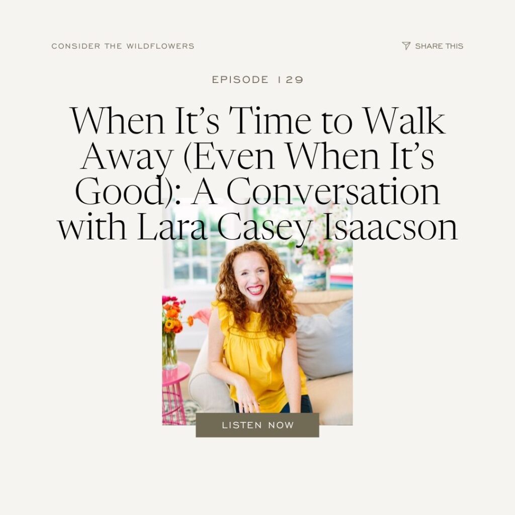 Lara Casey Isaacson interview